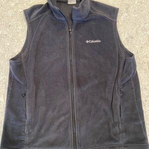 Columbia Charcoal Fleece Vest